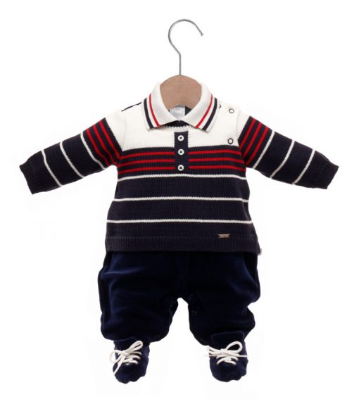 Macacão bebê tricot fabricio