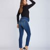 Calça Jeans Gestante Skinny Soft Power Elastic